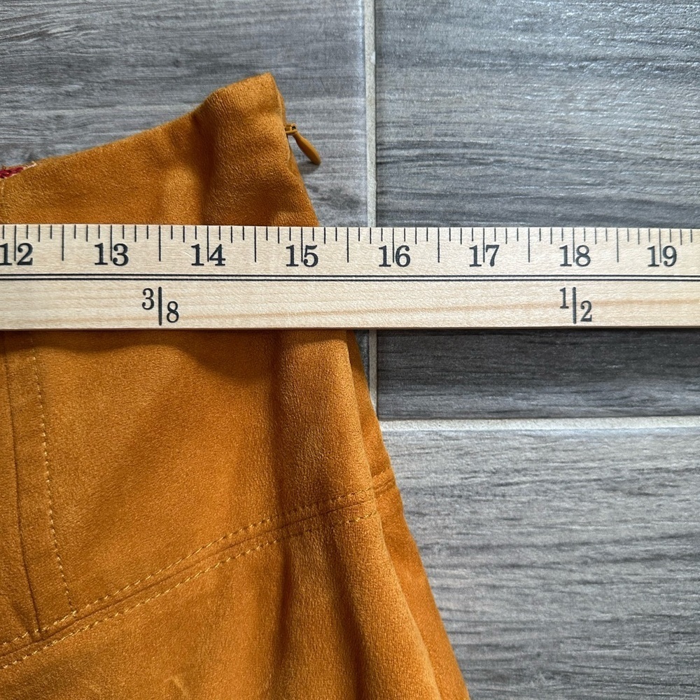 Anthropologie Golden High-Low Skirt - Picture 5 of 14